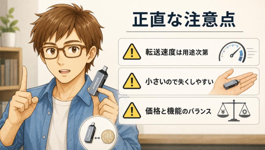 8.　買って後悔しないための「正直な」注意点