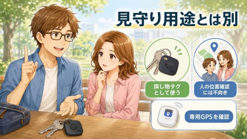 5.3 【注意】徘徊の見守りや子供のGPSには使えない
