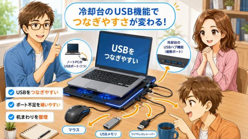 4.5 USBポートのパススルー/ハブ機能