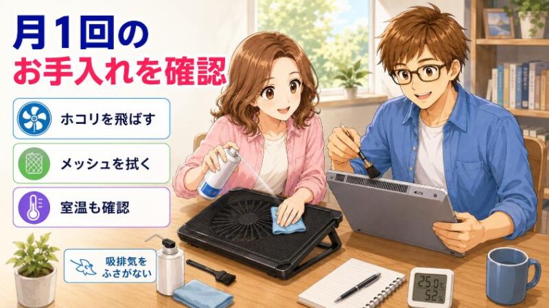 8. 買った後が肝心:冷却効果を長持ちさせるメンテナンス