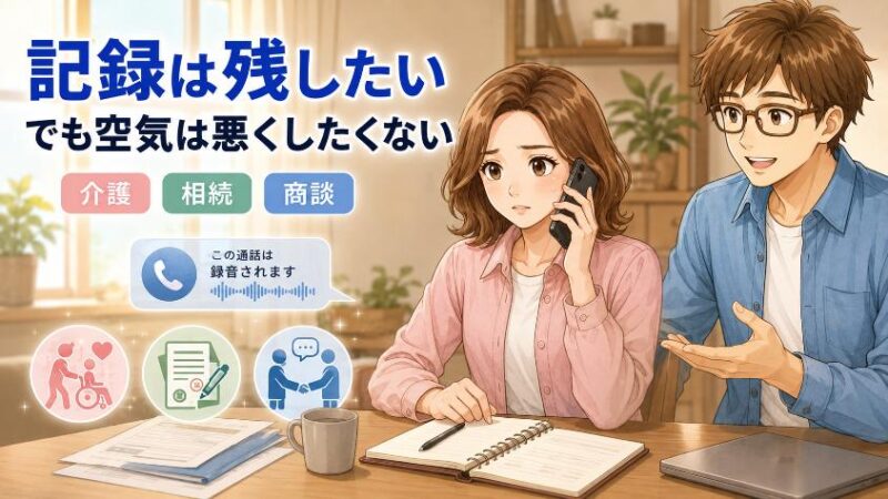 3.1 理由① 強制アナウンスが「角を立てる」 介護・相続・商談のリアル