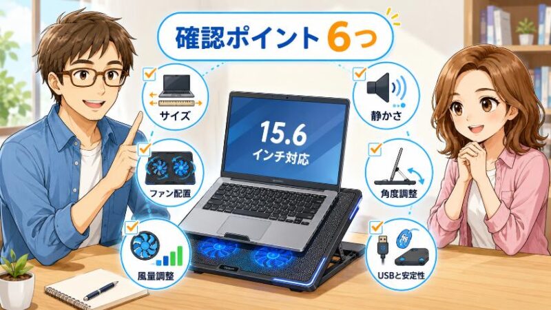 4. 失敗しない冷却台の選び方:6つのチェック軸