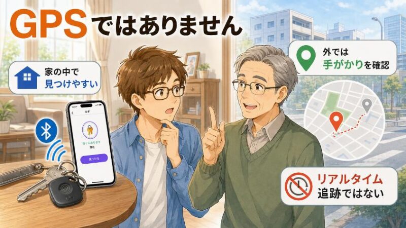 5.2 【正直に】GPSではない——「探せる範囲」の限界を正しく知る