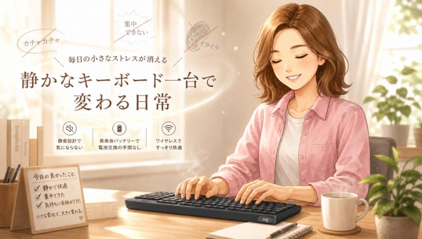 11. まとめ 静かなキーボード一台で、毎日の小さなストレスが消える