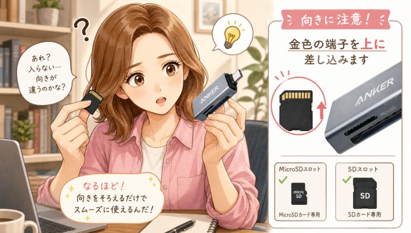 4.　【最大の難所】SDカードの「向き」問題を解決する
