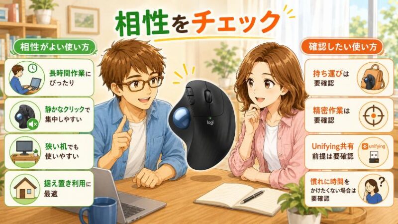 8. M575SPdはこんな人におすすめ/逆に合わない人