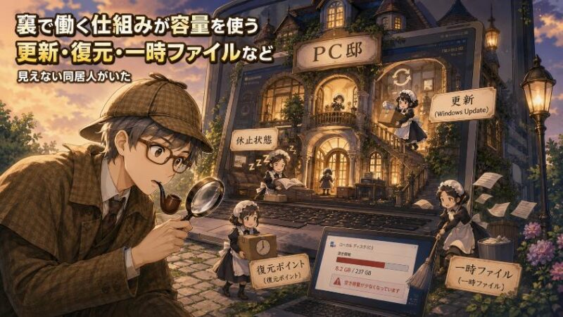 3.　第二の手がかり　裏で容量を使う"住み込みの使用人"たち
