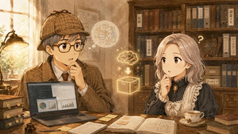 1.　どちらも「記憶」なのに、なぜ2つ必要なのか？