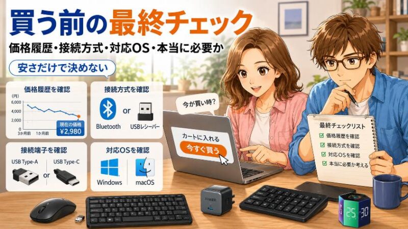 4. セールで後悔しないための注意点(買う前の最終チェック)
