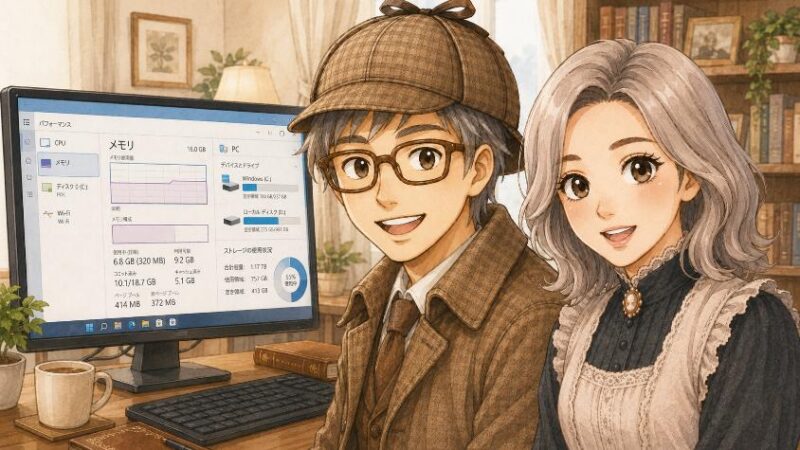 6.　わが家の「机」と「本棚」を調べる　Windowsでの確認手順