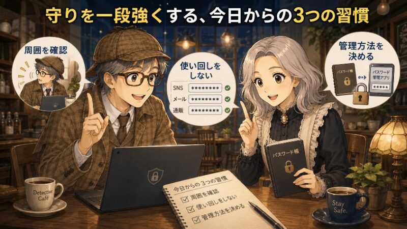 7.　守りを一段強くする、今日からの3つの習慣