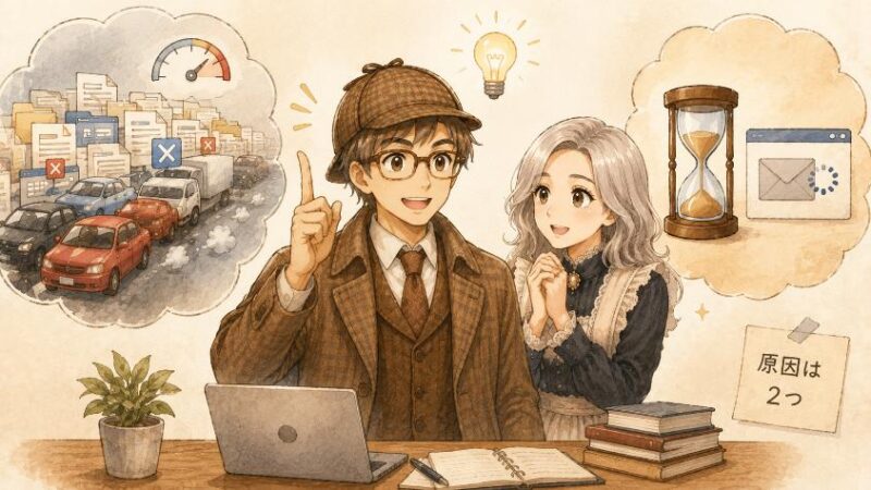9. まとめ フリーズの正体は「渋滞」と「待ちぼうけ」だった