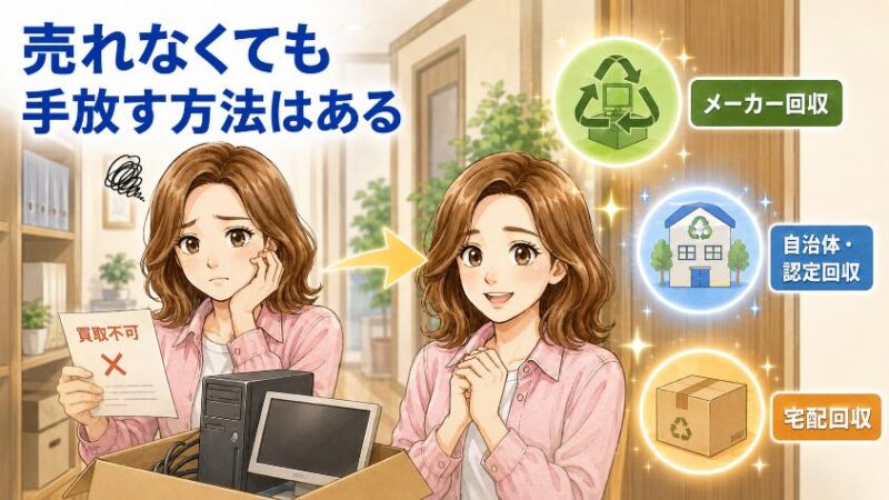 7. 売れなかった・買取不可だった時の代替手段