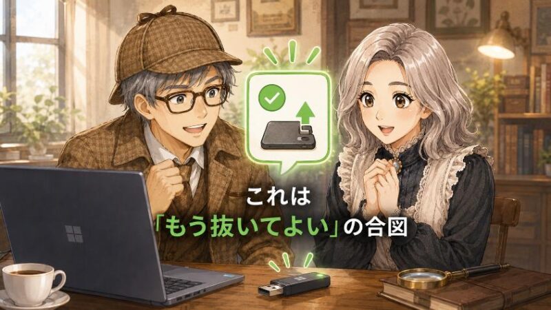 4.　「安全な取り外し」の正体　あれは何の合図だったのか
