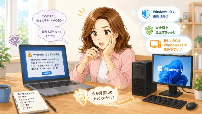 4. 実は今が買い替えの好機。Windows 10サポート終了という追い風