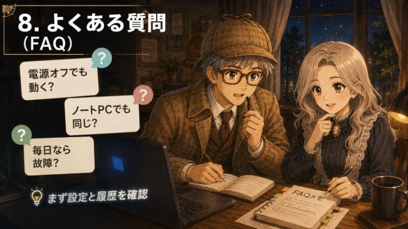 8. よくある質問(FAQ)