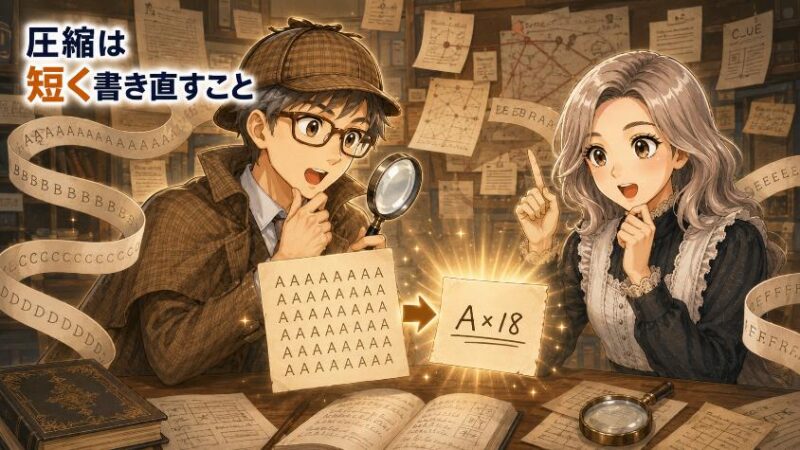 3. 第二の手がかり 圧縮とは「短く書き直す」ことだった