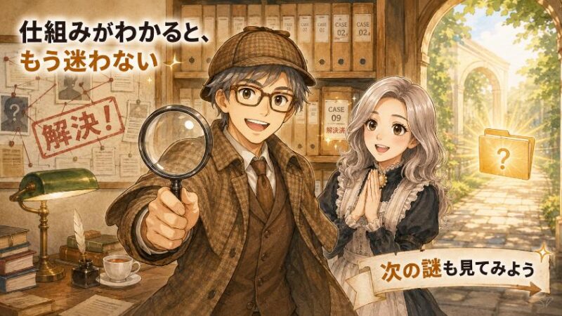 9. まとめ 謎解きのあとは、次の謎へ