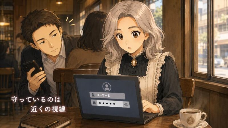 3.　第二の手がかり　守っている相手は「のぞき見」だった