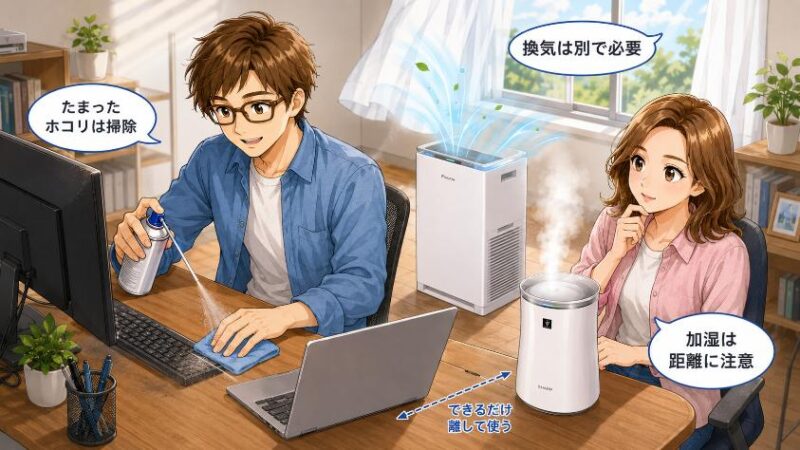 3. 買う前に知っておきたい「空気清浄機にできないこと」