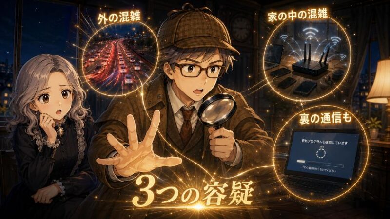 5.　真相　渋滞は2か所で起きていた(そして第三の容疑者)
