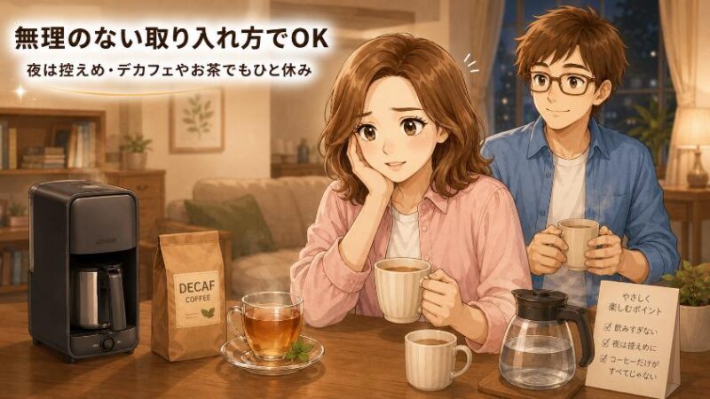 5.　買う前に知っておきたい注意点と、コーヒーが苦手な人への代替案