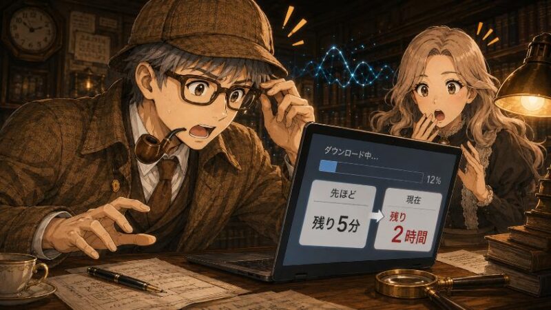 1. 謎の持ち込み 「残り5分」が「残り2時間」に化ける怪