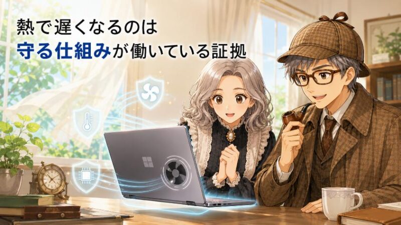9.　まとめ: 遅くなるのは、あなたのパソコンが賢い証拠
