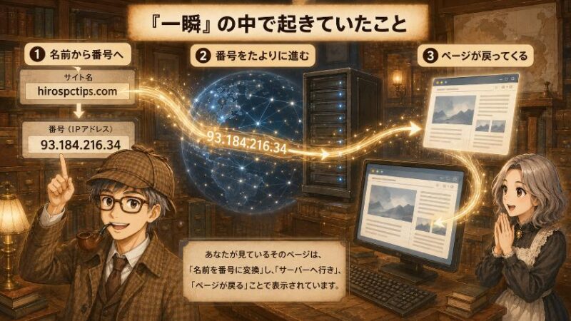 5. 真相 名前から番号へ、番号から道のりへ。三段階の旅だった